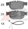 A.B.S. 37845 OE Brake Pad Set, disc brake